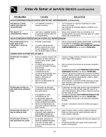 Preview for 47 page of Electrolux WRS23MW3AQ1 Use & Care Manual