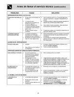 Preview for 49 page of Electrolux WRS23MW3AQ1 Use & Care Manual