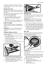 Предварительный просмотр 19 страницы Electrolux WT SL4 E 101 User Manual