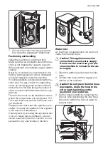 Предварительный просмотр 27 страницы Electrolux WT SL4 E 101 User Manual