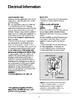 Preview for 4 page of Electrolux WT31RT User Handbook Manual