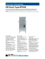 Preview for 1 page of Electrolux WT65E Brochure & Specs