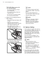 Предварительный просмотр 18 страницы Electrolux WWF7524N3WA User Manual