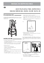 Preview for 5 page of Electrolux XBM20 Instruction Manual
