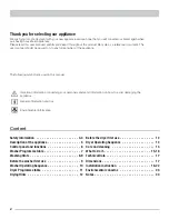 Предварительный просмотр 2 страницы Electrolux XLCE User Manual