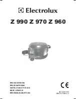 Electrolux Z 960 Instructions For Use Manual preview