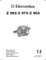 Preview for 1 page of Electrolux Z 960 Instructions For Use Manual