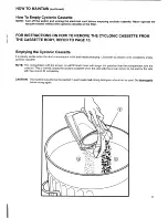 Preview for 11 page of Electrolux Z1373 Owner'S Manual