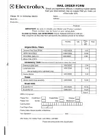 Preview for 16 page of Electrolux Z1373 Owner'S Manual