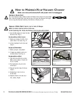 Preview for 8 page of Electrolux Z3040 Series Owner'S Manual