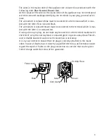 Preview for 3 page of Electrolux Z5305 Operating Instructions Manual