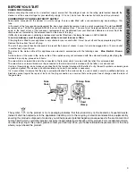 Preview for 3 page of Electrolux Z5500 Series Owner'S Manual