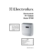 Electrolux Z7040 User Manual preview