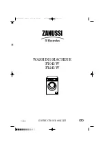 Electrolux Zanussi F1045 W Instruction Booklet предпросмотр