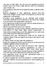 Preview for 15 page of Electrolux ZANUSSI RCZ32-BL User Manual