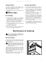 Preview for 7 page of Electrolux Zanussi  ZECL 159 W Instruction Book