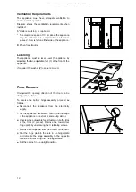 Preview for 12 page of Electrolux Zanussi  ZECL 159 W Instruction Book