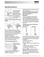 Предварительный просмотр 13 страницы Electrolux Zanussi ZWF 12280 W User Manual