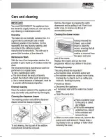 Предварительный просмотр 19 страницы Electrolux Zanussi ZWF 12280 W User Manual