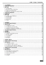 Preview for 3 page of Electrolux ZHT 510 Installation, Use And Maintenance Handbook