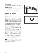 Предварительный просмотр 6 страницы Electrolux ZLKI 301 Instruction Book