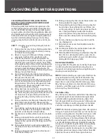 Preview for 32 page of Electrolux ZVE 4110FL Operating Instructions Manual