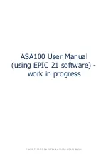 Preview for 1 page of Electron Plus ASA100 User Manual