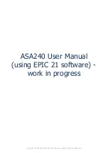 Preview for 1 page of Electron Plus ASA240 User Manual