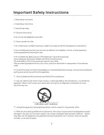 Preview for 3 page of Electron LCD3215E Operating Instructions Manual