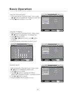 Preview for 22 page of Electron LCD3215E Operating Instructions Manual