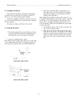 Предварительный просмотр 9 страницы Electron Thermo 3684 Operating And Maintenance Manual