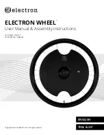 Electron WHE2602 User Manual & Assembly Instructions preview