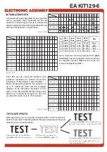 Preview for 7 page of ELECTRONIC ASSEMBLY EA KIT129-6 Manual