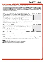 Preview for 11 page of ELECTRONIC ASSEMBLY EA KIT129-6 Manual