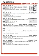 Preview for 12 page of ELECTRONIC ASSEMBLY EA KIT129-6 Manual