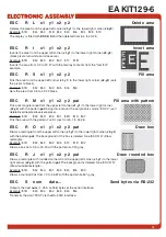 Preview for 15 page of ELECTRONIC ASSEMBLY EA KIT129-6 Manual