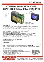 Preview for 1 page of ELECTRONIC ASSEMBLY EA KIT160-6 Manual