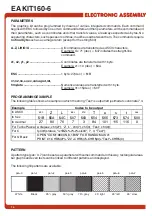 Preview for 10 page of ELECTRONIC ASSEMBLY EA KIT160-6 Manual