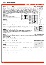 Preview for 12 page of ELECTRONIC ASSEMBLY EA KIT160-6 Manual