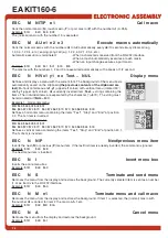 Preview for 14 page of ELECTRONIC ASSEMBLY EA KIT160-6 Manual