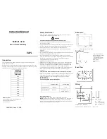 Electronic Automation Pvt MPR-E1 V2.0 Instruction Manual preview