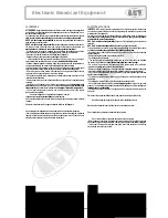 Preview for 3 page of Electronic Broadcast Equipment SIRIO 2000T User And Maintenance Manual