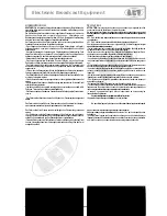 Preview for 5 page of Electronic Broadcast Equipment SIRIO 2000T User And Maintenance Manual