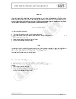 Preview for 9 page of Electronic Broadcast Equipment SIRIO 2000T User And Maintenance Manual