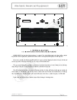 Preview for 13 page of Electronic Broadcast Equipment SIRIO 2000T User And Maintenance Manual