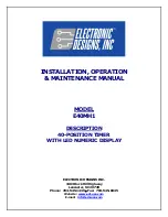 Electronic Designs E40MH1 Installation, Operation & Maintenance Manual preview