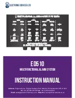 Electronic Devices Limited ED510 Instruction Manual предпросмотр