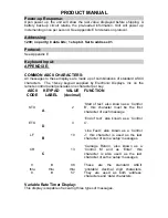 Предварительный просмотр 3 страницы ELECTRONIC DISPLAYS ED206-115-4D-N1-KY Product Manual