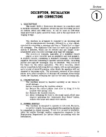 Предварительный просмотр 4 страницы Electronic Secretary DCR-1 Manual