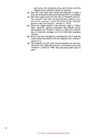 Предварительный просмотр 7 страницы Electronic Secretary DCR-1 Manual